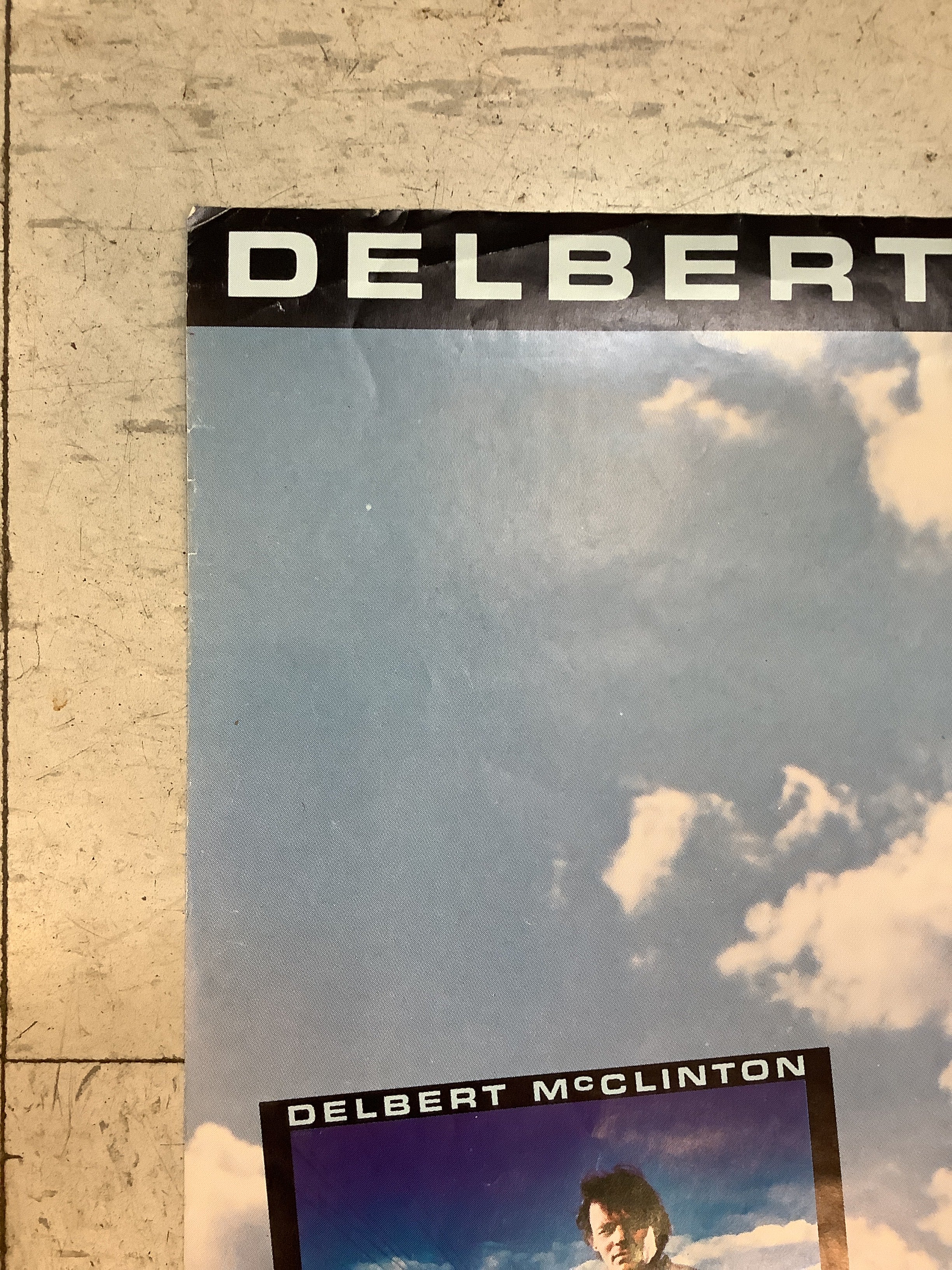 Delbert McClinton "The Jealous Kind" Promo - 1980 (Poster) - Image 2