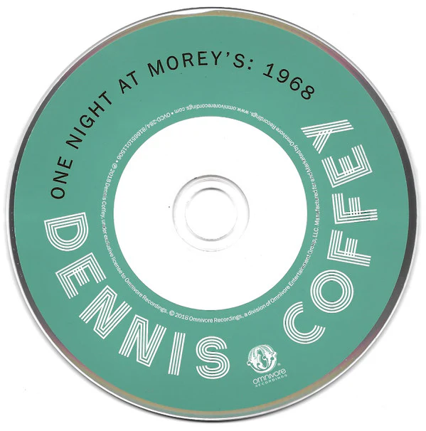 Dennis Coffey - One Night At Morey’s: 1968 (CD) - Image 4