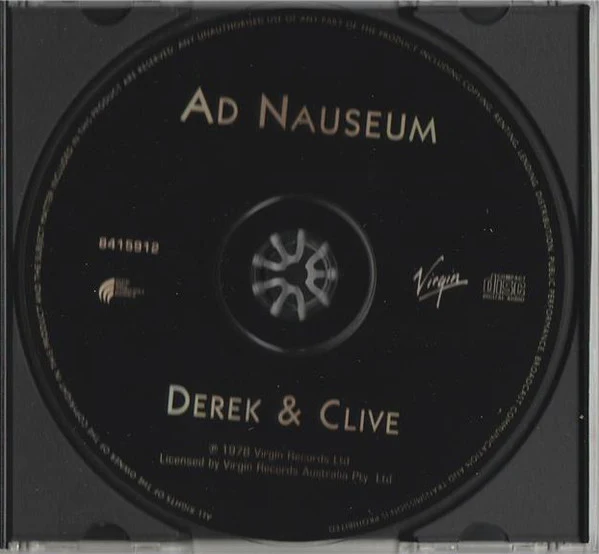 Derek & Clive - Ad Nauseam (CD) - Image 3