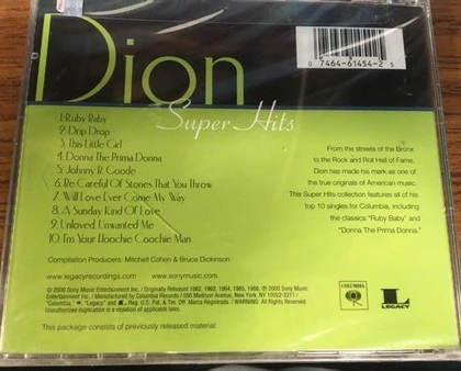 Dion  - Super Hits (CD) - Image 2