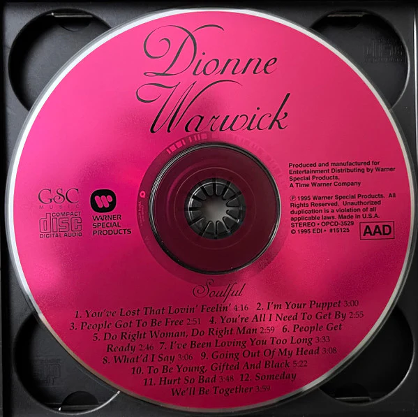 Dionne Warwick - 36 All-Time Favorites (CD) - Image 4