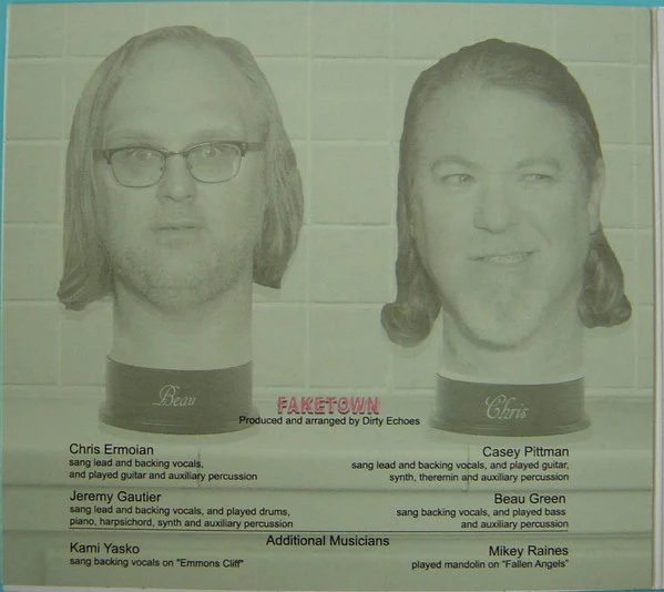 Dirty Echoes - Faketown (CD) - Image 4