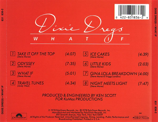 Dixie Dregs - What If (CD) - Image 2