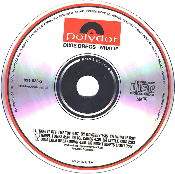 Dixie Dregs - What If (CD) - Image 3