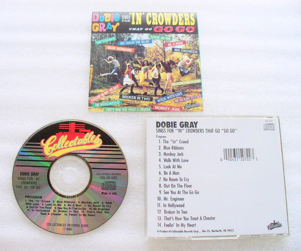 Dobie Gray - Sings For 'In' Crowders That Go "Go Go" (CD) - Image 2
