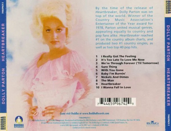 Dolly Parton - Heartbreaker (CD) - Image 2
