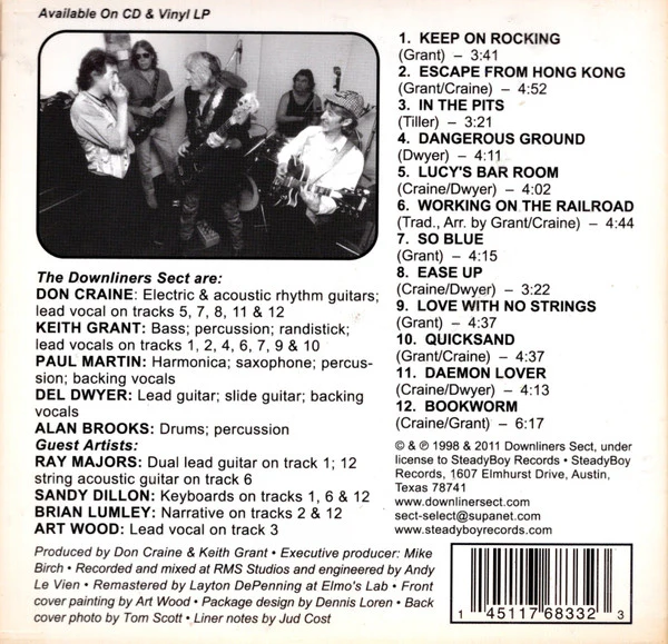 Downliners Sect - Dangerous Ground (CD) - Image 2