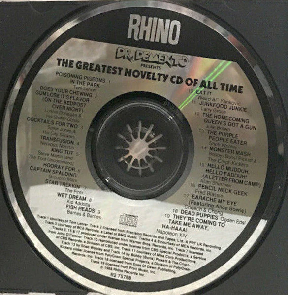 Dr. Demento - Dr. Demento Presents The Greatest Novelty CD Of All Time (CD) - Image 3