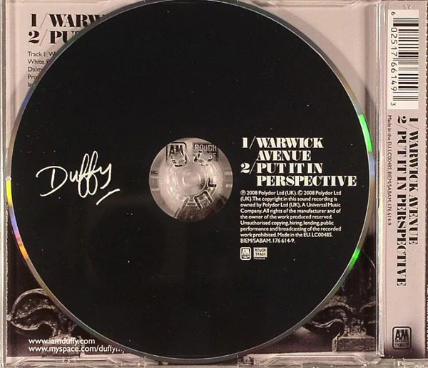 Duffy - Warwick Avenue (CD) - Image 2
