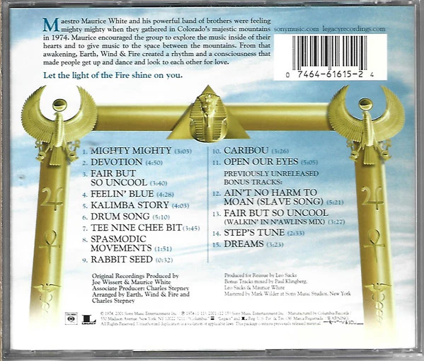 Earth, Wind & Fire - Open Our Eyes (CD) - Image 2
