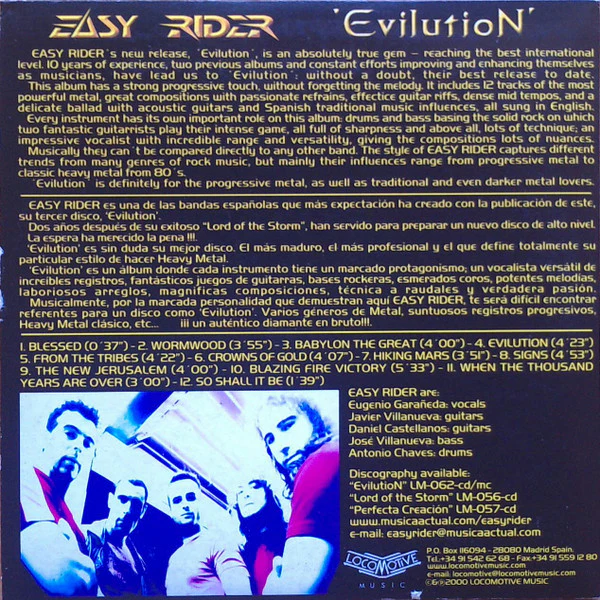 Easy Rider  - Evilution (CD) - Image 2