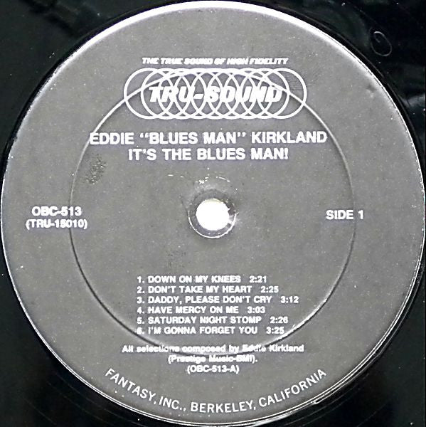 Eddie Kirkland - It's The Blues Man! (Vinyl) - Image 3