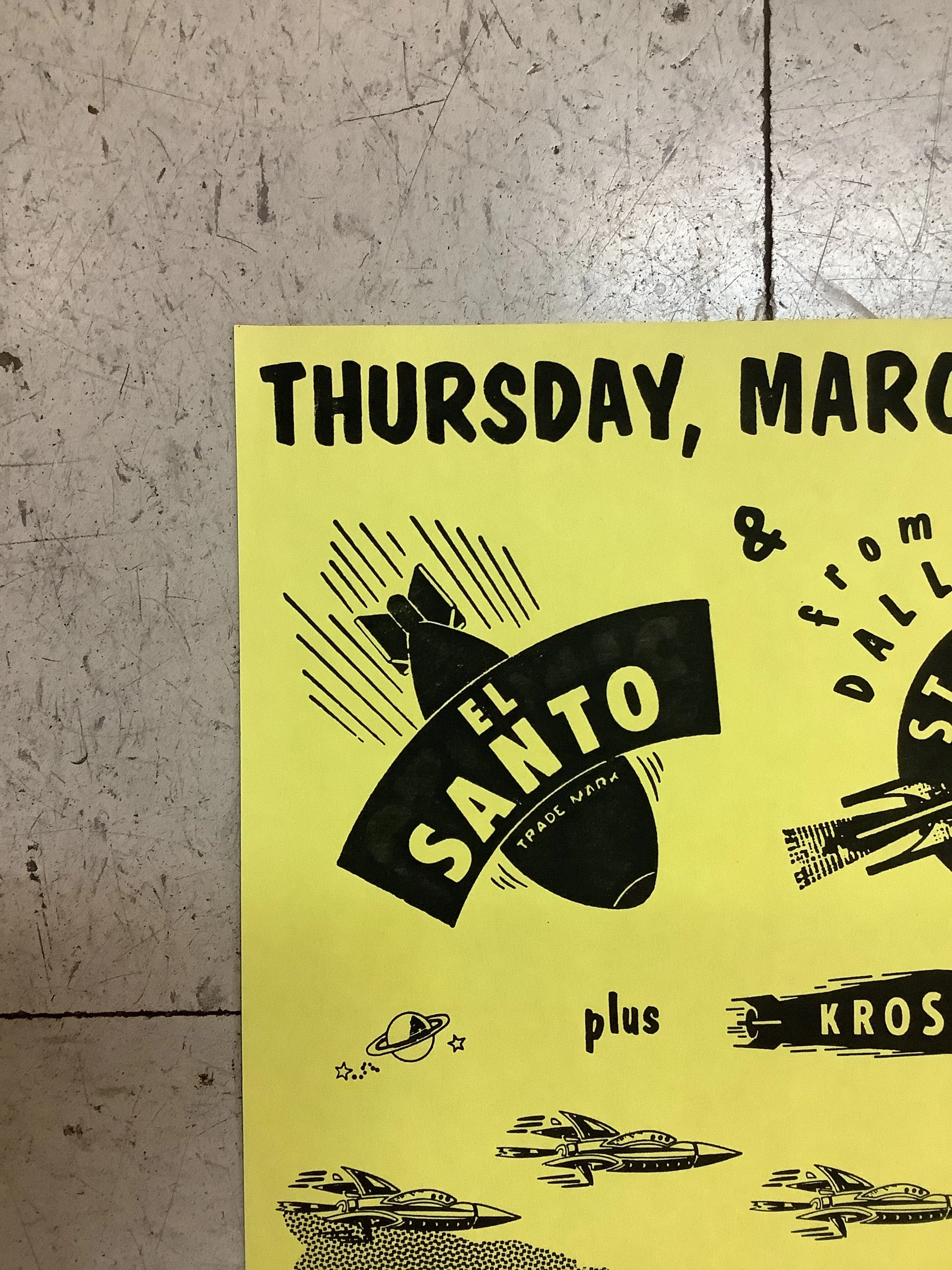 El Santo, State of Mind, and Kross at The DMZ Clubhouse (Poster) - Image 2