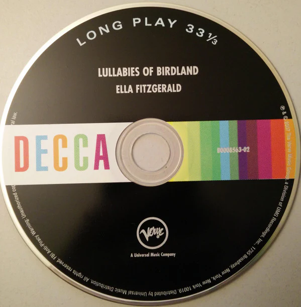 Ella Fitzgerald - Lullabies Of Birdland (CD) - Image 2