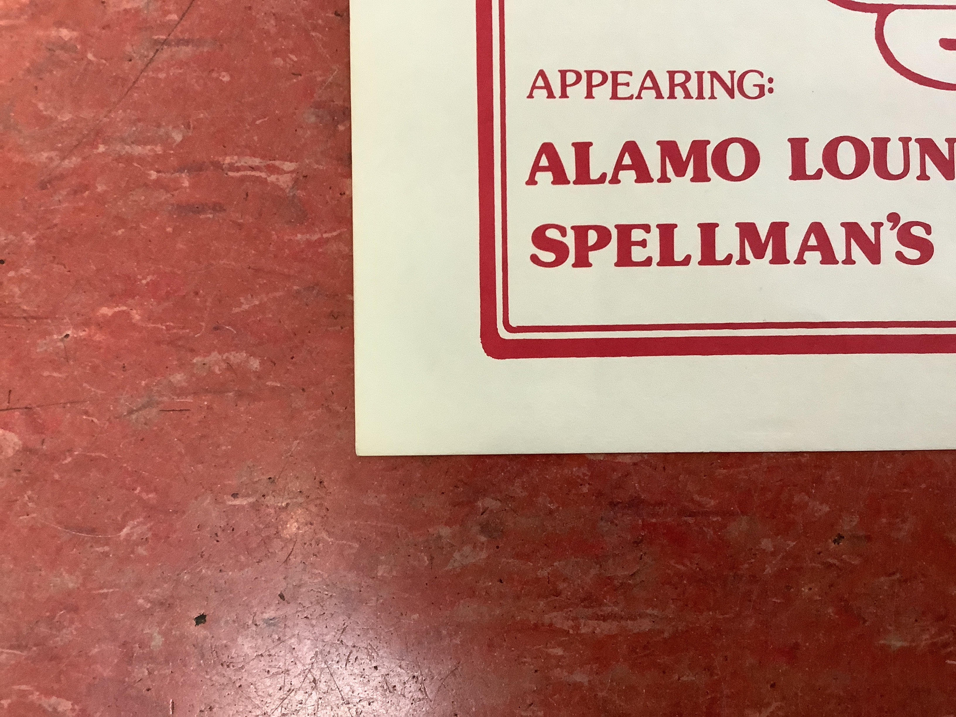 Elliott Leonard at Alamo Lounge and Spellman's (Poster) - Image 5