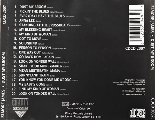 Elmore James - Dust My Broom (CD) - Image 2