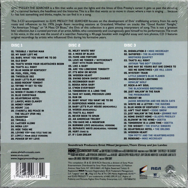 Elvis Presley - The Searcher  (The Original Soundtrack) (CD) - Image 2
