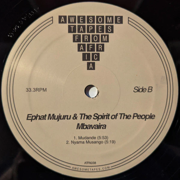 Ephat Mujuru And The Spirit Of The People - Mbavaira (Vinyl) - Image 5