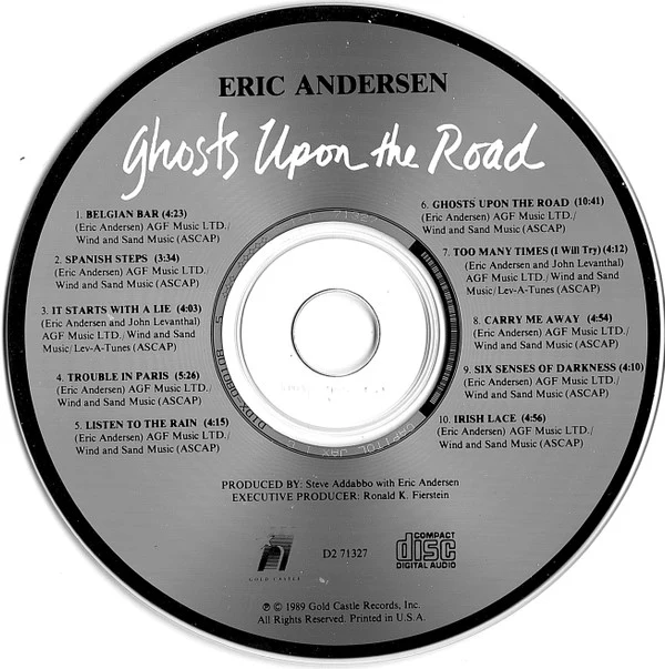 Eric Andersen  - Ghosts Upon The Road (CD) - Image 3
