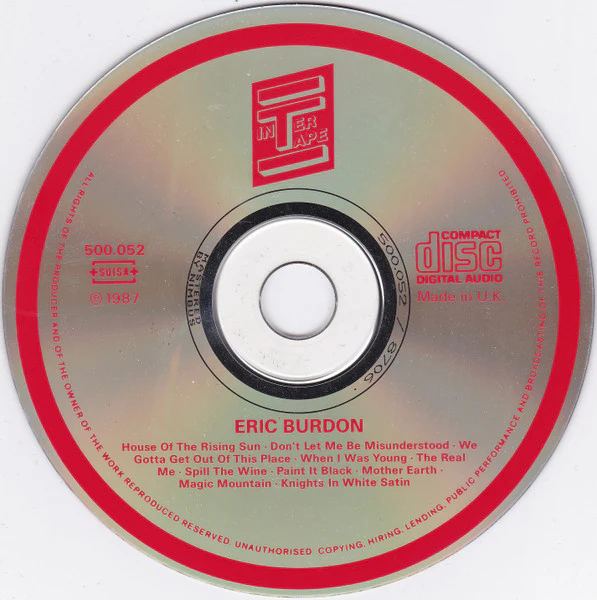Eric Burdon - Greatest Animal Hits (CD) - Image 3