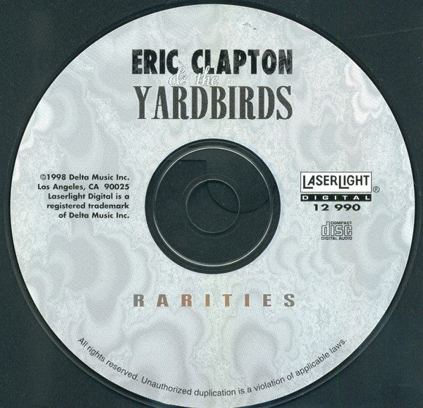 Eric Clapton & The Yardbirds - Rarities (CD) - Image 3