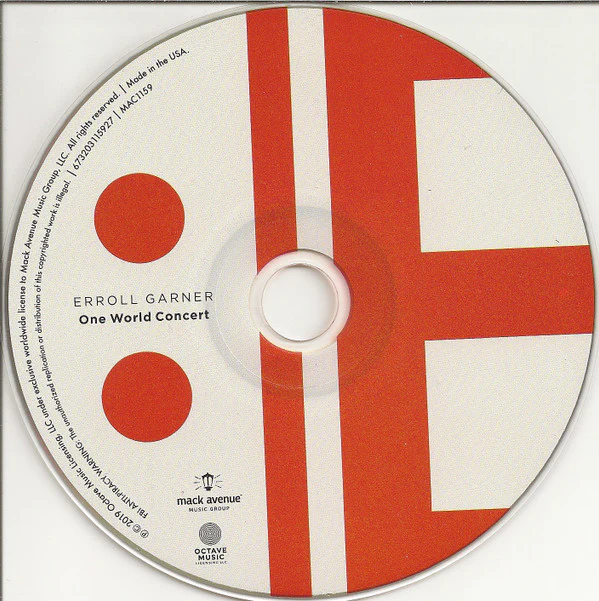 Erroll Garner - One World Concert (CD) - Image 4