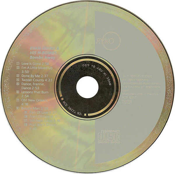 Evan Johns & His H-Bombs* - Bombs Away (CD) - Image 3