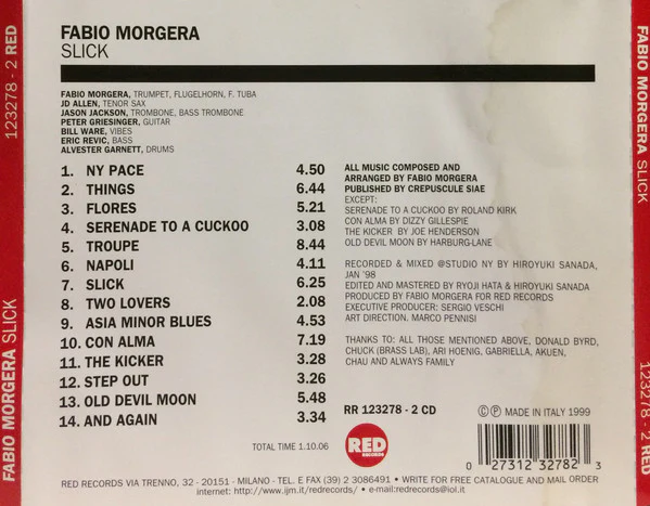 Fabio Morgera - Slick (CD) - Image 2