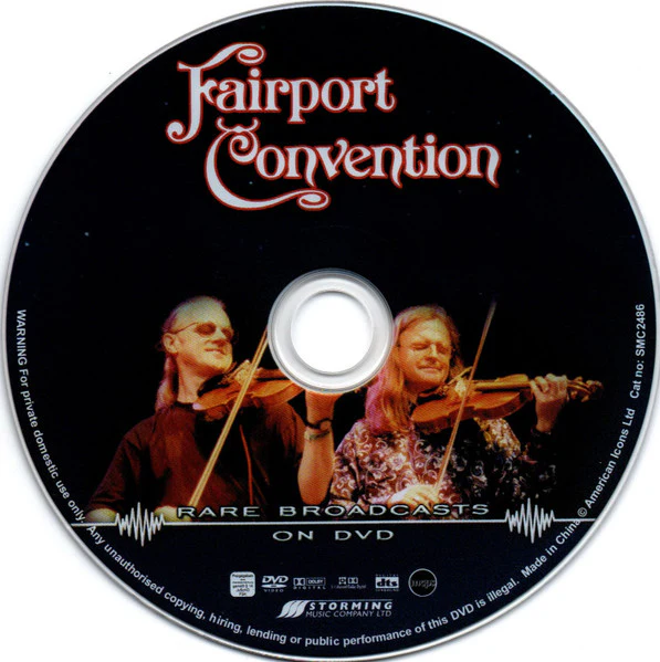 Fairport Convention - Rare Broadcasts on CD & DVD (CD) - Image 4