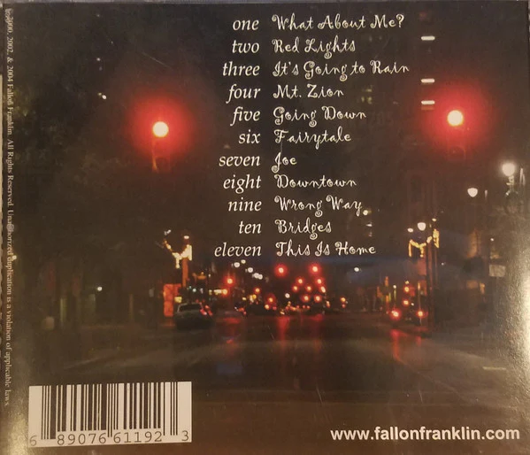 Fallon Franklin - Red Lights (CD) - Image 2