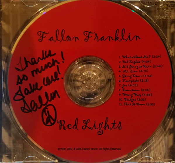 Fallon Franklin - Red Lights (CD) - Image 3
