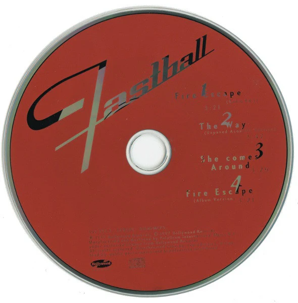 Fastball - Fire Escape (CD) - Image 3