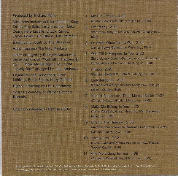 Fats Domino - Fats Is Back (CD) - Image 4