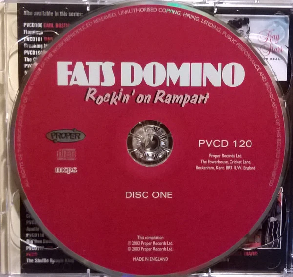 Fats Domino - Rockin' On Rampart (CD) - Image 4