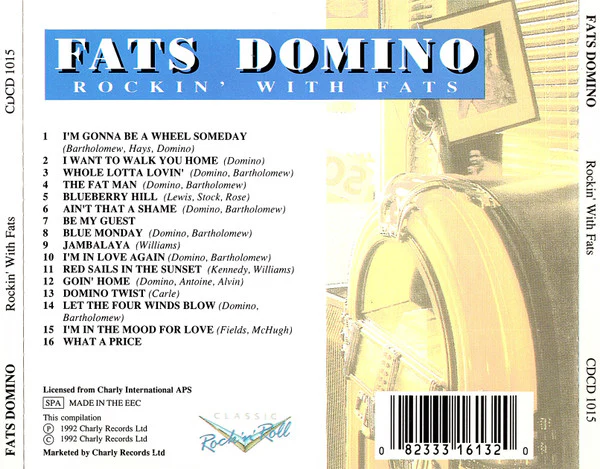 Fats Domino - Rockin' With Fats (CD) - Image 2