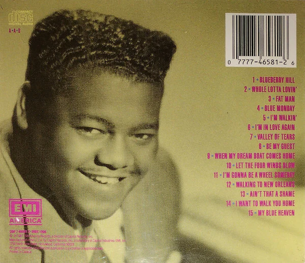 Fats Domino - The Best Of Fats Domino (CD) - Image 2