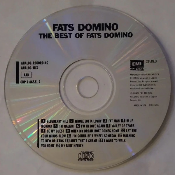 Fats Domino - The Best Of Fats Domino (CD) - Image 3