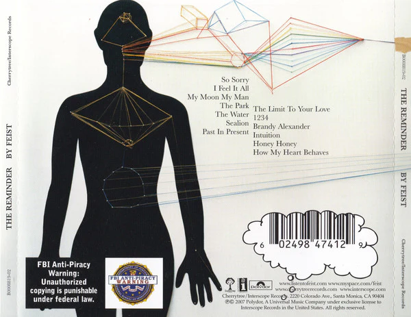 Feist - The Reminder (CD) - Image 2