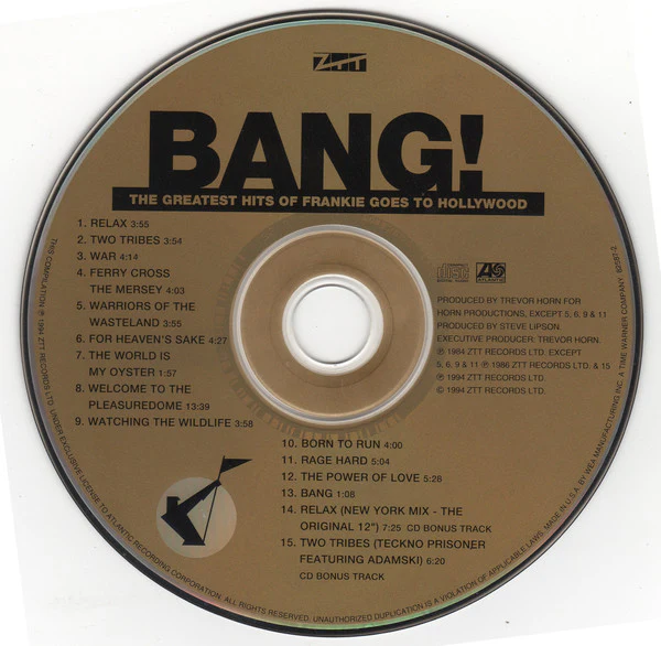 Frankie Goes To Hollywood - Bang!...The Greatest Hits Of Frankie Goes To Hollywood (CD) - Image 3