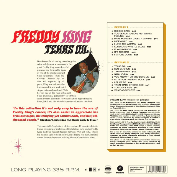 Freddie King - Texas Oil: Federal Recordings 1960-1962 (Vinyl) - Image 2