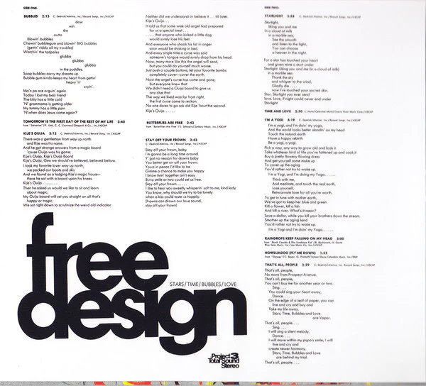 The Free Design - Stars / Time / Bubbles / Love (CD) - Image 5
