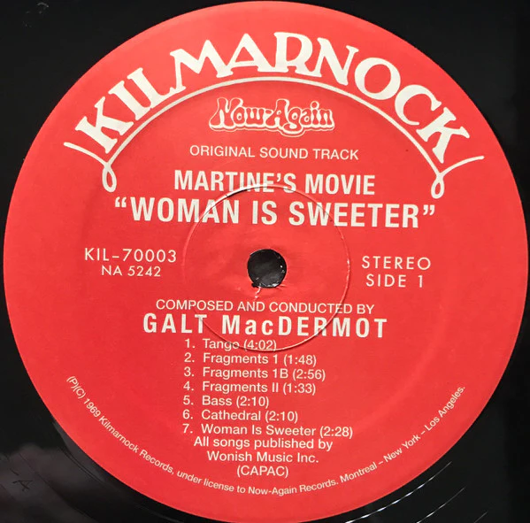 Galt MacDermot - Woman Is Sweeter (Original Soundtrack) (Vinyl) - Image 3