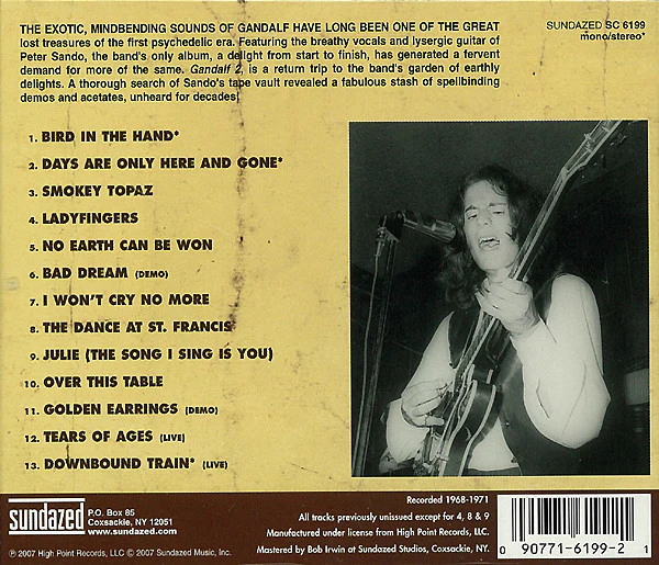 Gandalf  - Gandalf 2 (CD) - Image 2