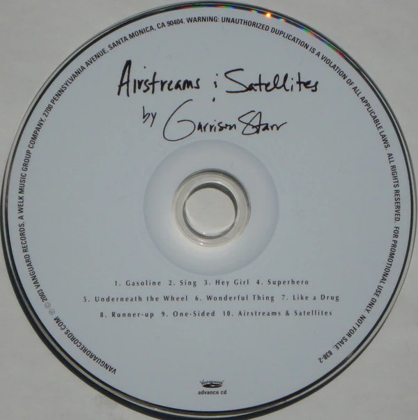Garrison Starr - Airstreams & Satellites (CD) - Image 2