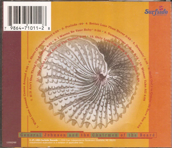General Johnson And Chairmen Of The Board - What Goes Around Comes Around (CD) - Image 2