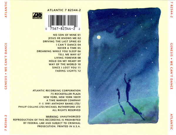 Genesis - We Can't Dance (CD) - Image 2