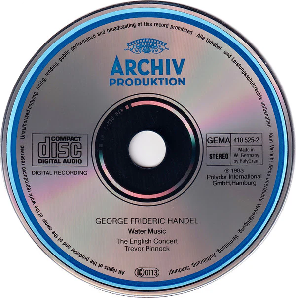 Georg Friedrich Händel - The English Concert · Trevor Pinnock - Water Music (CD) - Image 3