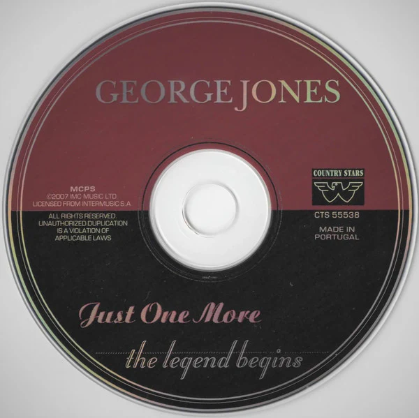George Jones  - Just One More The Legend Begins (CD) - Image 3