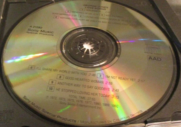 George Jones  - Love Songs (CD) - Image 4