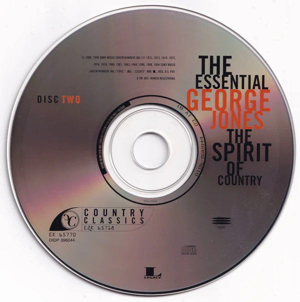 George Jones  - The Essential George Jones: The Spirit Of Country (CD) - Image 4
